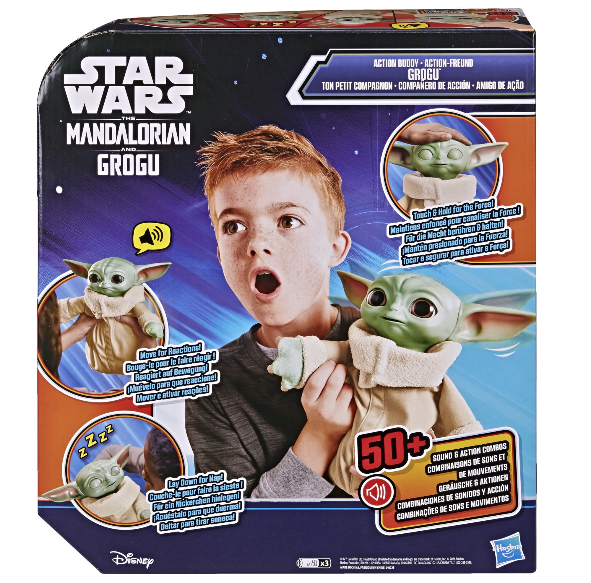 Star Wars Grogu Ton petit compagnon, animatronique de 25 cm