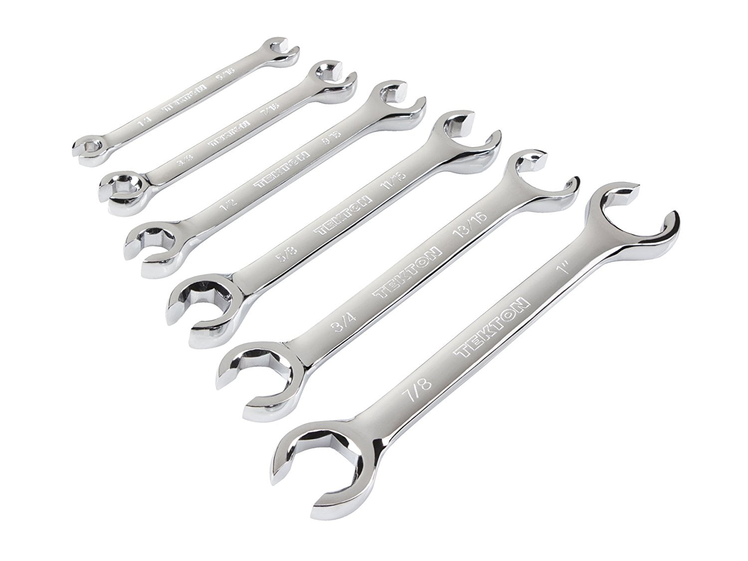 2650 Flare Nut Wrench Set, Inch, 1/4-Inch - 1-Inch, 6-Piece, Use for ...