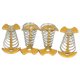 thumbnail image 1 of Clavos Para Tienda De Campaña Fishbone, Clavijas Para Toldo, Ajustables, Antideslizantes, Extendidas Con Resorte Para Acampar ANGGREK AH3752, 1 of 8