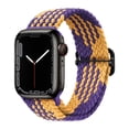 thumbnail image 1 of For Apple Apple Iwatch Watch Strap Flat for  Nylon Woven Slide Buckle Elastic Strap Universal, 1 of 6