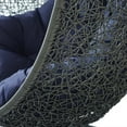 thumbnail image 6 of Swing Lounge Chair, Sunbrella, Grey Gray Blue Navy, Modern Contemporary Urban Design, Outdoor Patio Balcony Cafe Bistro Garden Furniture Hotel Hospitality, 6 of 6
