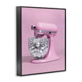 thumbnail image 2 of Stupell Industries Contemporary Disco Kitchen Mixer over Pink Black Framed Giclee Art, 11 x 14, by LISH Creative, 2 of 8