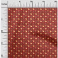 thumbnail image 1 of oneOone Silk Tabby Red Fabric Christmas Craft Projects Decor Fabric Printed By The Yard 42 Inch Wide, 1 of 4