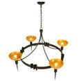 thumbnail image 5 of Meyda Tiffany 130163 Kuberic 4 Light 49" Wide Chandelier - Bronze, 5 of 5