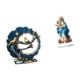 thumbnail image 6 of Figurine Knick Knack Sculpture Table Sign Acrylic Resin Material for Bookshelf Living Room Desk Decor Lovers, 6 of 8