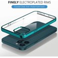 Compatible for iPhone 12 Pro Max (2020), Clear Transparent Shockproof