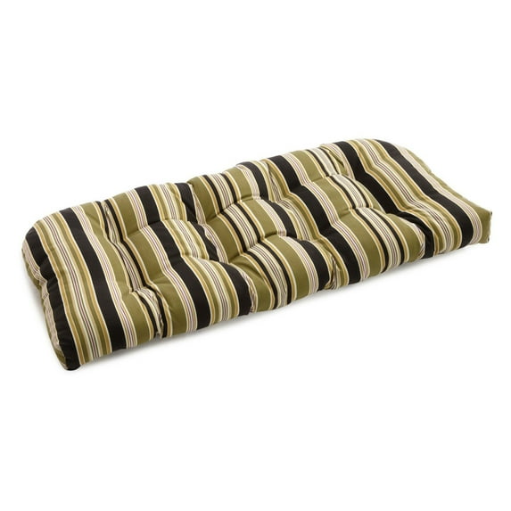 Blazing Needles All Weather Outdoor Porch Swing Cushion - 42.5L x 19.5W in.