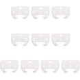 thumbnail image 1 of 10 Pieces Drawer Guides Plastic Drawer Rail Guides Drawer Rail Furniture Replacement Parts, 1 of 5