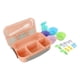thumbnail image 5 of Juego de 16 Uds Bento Box reutilizable 1300ml 4 compartimentos lonchera para adultos con cuchara para almuerzo de frutas rosa, 5 of 10