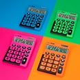 thumbnail image 3 of MILAN Duo Desktop Calculator, Battery and Solar Power, Multicolor Orange, New, High School, 3 of 4