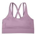 thumbnail image 4 of Bras for Women,High Sports Bra Maximum Support Adjustable Straps for Women Running Yoga Fitness Workout,Sports Bras for Women,Purple,2XL, 4 of 4