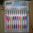 thumbnail image 2 of Jeir 10Pc/Pack Bamboo Charcoal Toothbrush Soft Bristle Tooth Brush Nano Toothbrushes Multicolor, 2 of 9