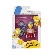 The Simpsons 5 inch Milhouse Action Figure with Bicycle Accessory for Child Ages 4+