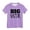 A-Light Purple406, variant on Byoo Toddler Girls Big Sister Graphic T-Shirt Short Sleeve Crew Neck Tee Summer T Shirt,Black