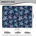 thumbnail image 7 of Jeiento Hibiscus Turtle Print All Weather Trunk Cargo Liner Fits for SUVs, Trucks, Van Tropical Rear Trunk Liner Non Slip Heavy Duty Cargo Protection Mat, 7 of 7
