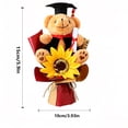 thumbnail image 3 of Girasol Oso de Peluche Ramo de Flores Regalo de Graduación para Celebraciones y Decoración de Fiestas, Materiales Suaves y Duraderos, Incluye 1 Pieza, 3 of 5