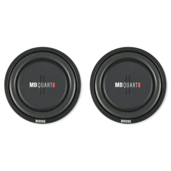 2) MB Quart DS1-304 800 Watt 12 Inch Slim Shallow Subwoofers Car/Truck DVC Subs
