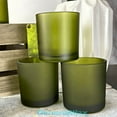 thumbnail image 3 of 9 oz. Monticiano Emerald Empty Candle Jar candle vessels for DIY candle-making projects (Box of 48) FREE SHIPPING, 3 of 4
