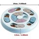 thumbnail image 3 of ZHAOCHENG Juguete redondo para perros, juguete de rompecabezas, juguete inteligente para cachorros con comida para perros, juguete interactivo para perros, juguete de inteligencia antideslizante para, 3 of 5