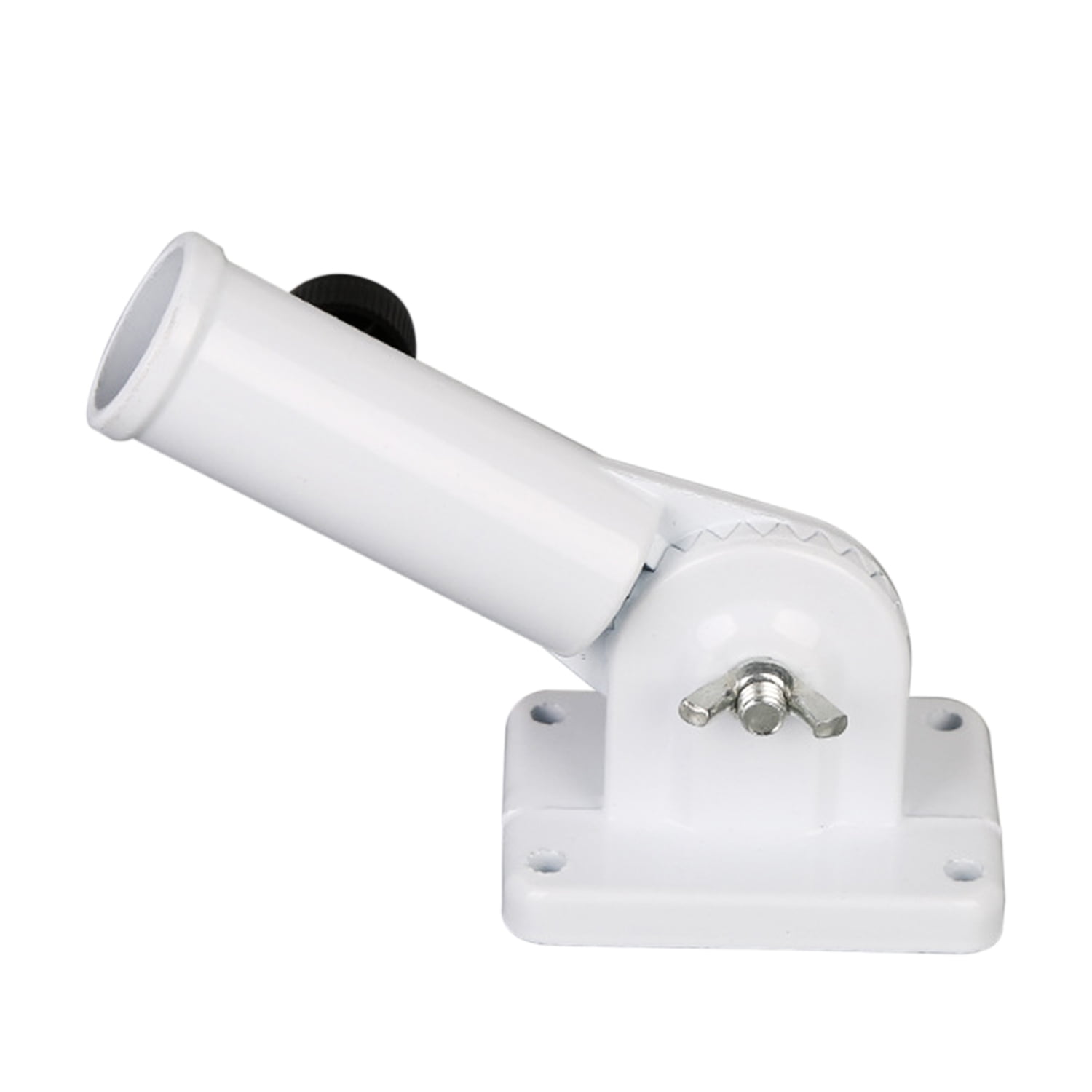 90°Adjustable Wall Flag Pole Base Flag Pole Mounting Bracket with