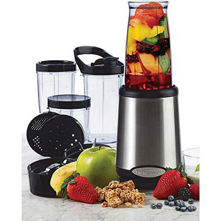 Brentwood Blend to Go Personal Blender with Travel Cup, 20 oz, White