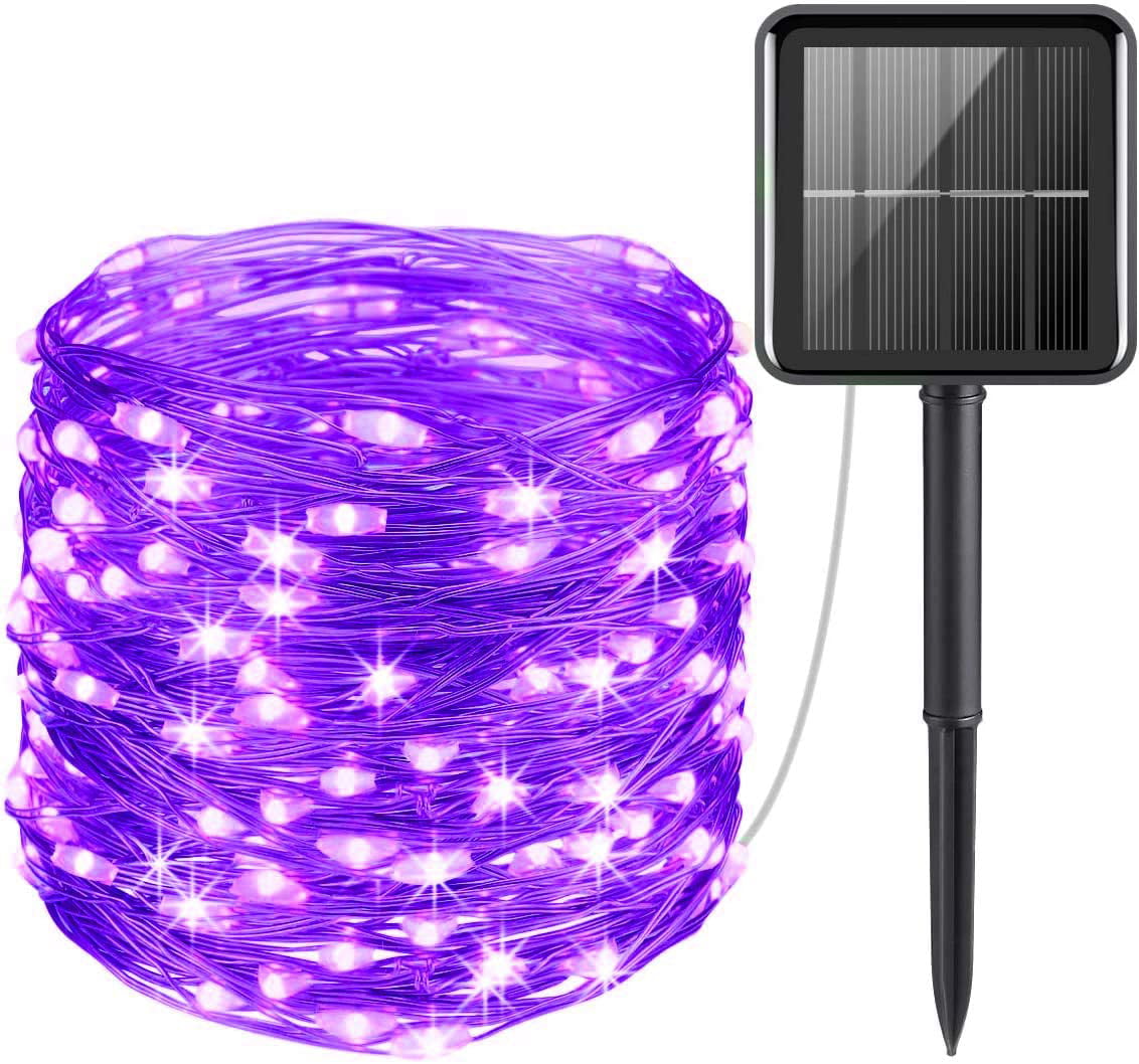 Details about   5M 16.4ft Solar LED Outdoor Waterproof Strip Lights RGB 8 Modes Home Garden Lamp 