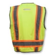 thumbnail image 6 of Radians Sv6H Type R Class 2 Heavy Duty Two Tone Mesh Surveyor Vest With Solid Pockets, Green, X-Large, 6 of 7