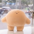 thumbnail image 5 of Almohada corporal de peluche de oso lindo de 9 pulgadas, almohadas corporales cilíndricas de dibujos animados gordos para niños, regalos de juguete súper suaves para abrazar para ropa de cam, 5 of 5