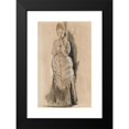 thumbnail image 2 of James Tissot 11x14 Black Modern Framed Museum Art Print Titled - Study For&nbsp;The Proposal, 2 of 5