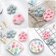 thumbnail image 2 of Moldes de pastel de silicona 2 unids Moldes para hornear para pasteles Hecho a mano Made Molds (rosa, azul), 2 of 6