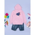 thumbnail image 3 of American Heart 4Th Of July Hoodie Juniors -Image by Shutterstock,  Medium, 3 of 4