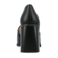 thumbnail image 4 of Journee Womens Bobby Stacked Heel Square Toe Pumps, Widths Available, 4 of 10