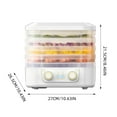thumbnail image 3 of Food Freeze Dryer Machine for Home,2025 New Digital Freeze Dryer,Multi-Layer Fruit Freeze Dryer,Adjustable Temperature Meat Freeze Dryer,Compact Food Dehydrator for Home Kitchen, 3 of 8