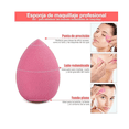 thumbnail image 4 of Kit Esponja De Maquillaje Caja De 8 Piezas Belug Rosa, 4 of 5