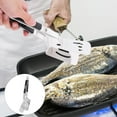 thumbnail image 1 of unbranded Pinza De Acero Inoxidable Para Cocina Color Negro Para Y, 1 of 8