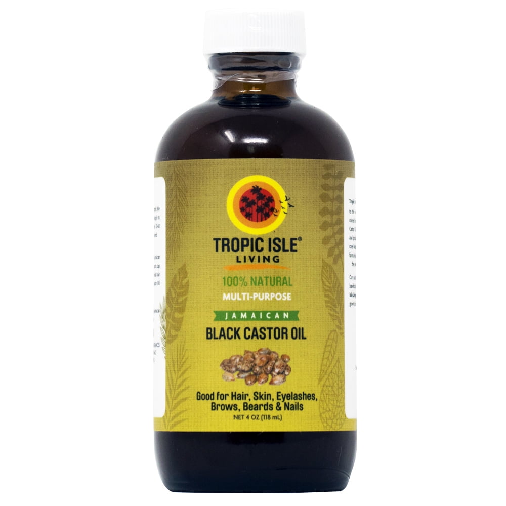 Tropic Isle Jamaican Black Castor Oil, 4 fl oz