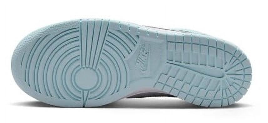 Nike Dunk Low Big Kids' Shoes Color: White/Glacier Blue Size: 6.5Y