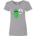thumbnail image 3 of Inktastic I'm Kind of a Big Dill Pickle with Sunglasses Women's T-Shirt, 3 of 5