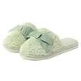 thumbnail image 4 of Vedolay House Slippers Indoor Outdoor Warm & Cozy House Shoes Winter Outdoor Shoes Green,39, 4 of 5
