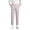 Gray, variant on Lenpel Mens Dress Cropped Pants Plain Tapered Office Work Pants with Pockets Trendy Button Business Casual Ankle Trousers Fall Clothes(Khaki,X-Large)