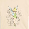 thumbnail image 2 of Tinker Bell - Hand Drawn Sketches Cropped Graphic T-Shirt, 2 of 4