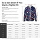 thumbnail image 5 of Fotbe Red White Blue Fireworks 1 Chaqueta con Protección Solar UPF 50+ para Hombre y Mujer, Camisa con Capucha y Bolsillos-3X-Large, 5 of 7