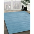 thumbnail image 3 of Ahgly Company Machine Washable Indoor Rectangle Contemporary Blue Area Rugs, 3' x 5', 3 of 7