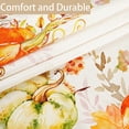 thumbnail image 5 of Nappe d'Automne Feuilles d'Érable d'Automne Housse de Table en Polyester Aquarelle Action de Grâce Citrouilles Baies Nappe Ferme Récolte Feuilles d'Automne Tombantes Housse de Table pour l'Automne (Rectangulaire, 60"X120 Pouces), 5 of 5