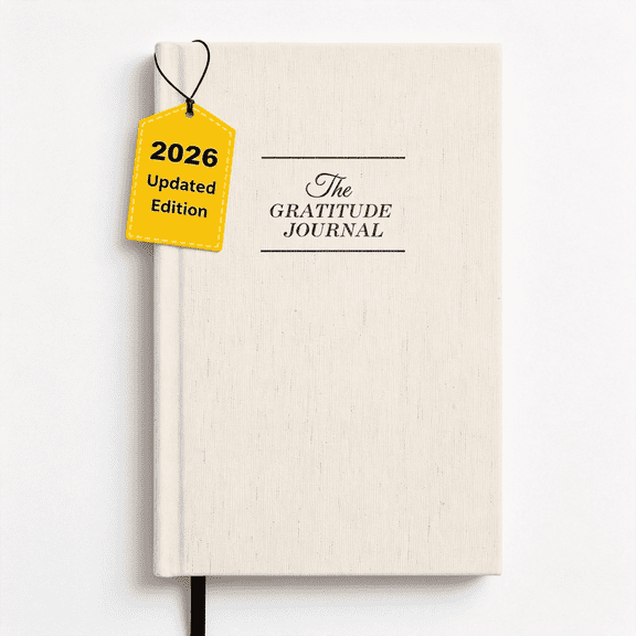 CCOCC the Original Gratitude Journal-Daily Gratitude Practice with Inspiring Prompts&Quotes for Mindfulness,Reflection&Personal Growth 2026-Wellness Journal for Men&Women