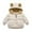 Beige, variant on AWZXDE Toddler Kids Winter Warm Solid Coat With Bear Ears Hooded Padded Outerwear Kids Winter Coat For Boys And Girls Coffee，2-3 Years