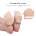thumbnail image 4 of Silicone Half Forefoot Socks Non-Slip Invisible for High Heel/Sandal/Dress Shoes, 4 of 9