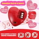 thumbnail image 5 of Grabadoras de Voz VKUJDT Rojas en Forma de Corazón para Animales de Peluche y Almohadas, 5 of 7
