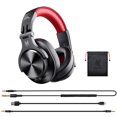 thumbnail image 1 of Auriculares Auriculares Inalámbricos de Plástico 3.5mm 6.35mm Auriculares Portátiles Estéreo para Computadora Portátil, Negro Rojo Jumpingount EL000339-02B, 1 of 2