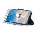 thumbnail image 4 of LG Fortune 2, LG Zone 4, LG Rebel 3 Case, Magnetic Leather Wallet Kickstand Case Cover with Card Slots - Blue Butterfly, 4 of 4